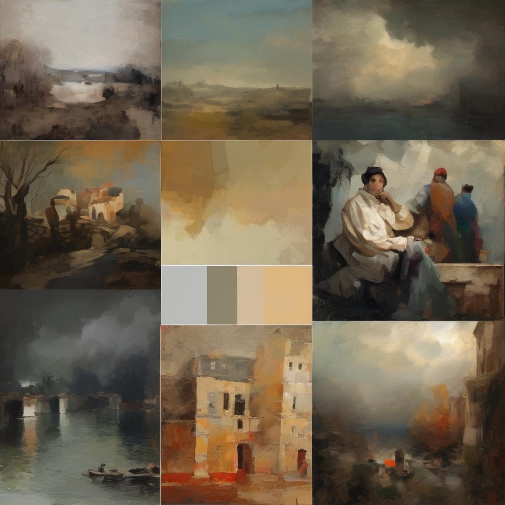 Στυλ και τεχνικές του καλλιτέχνη