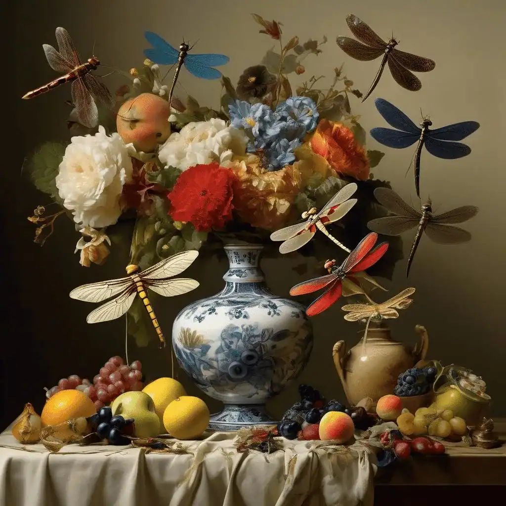 Still Life. Dragonfly 1947 – Antonio Bueno