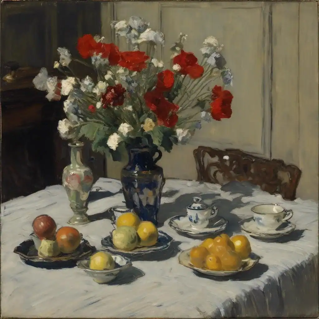 Cafe of the Courts, Dieppe – Walter Sickert