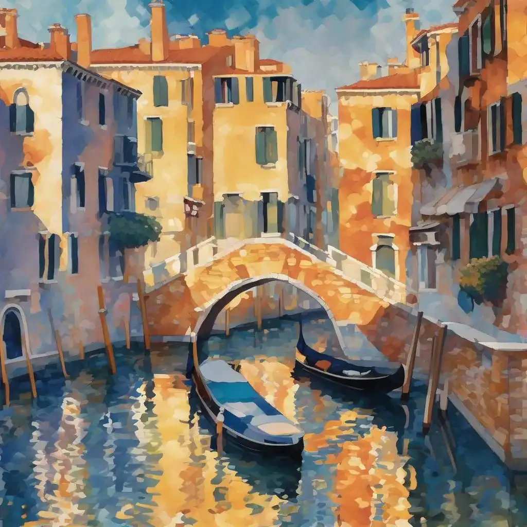 A Venetian Canal – Henri-Edmond Cross