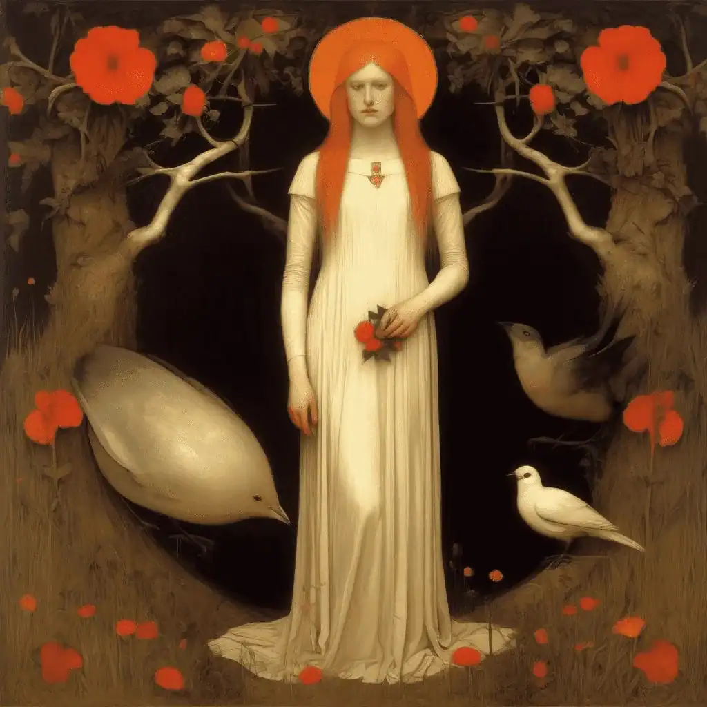 Death and the Maiden – Marianne Stokes